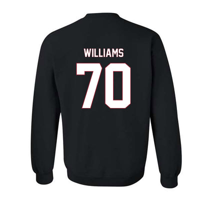 NCCU - NCAA Football : Ta'Ron Williams - Replica Shersey Crewneck Sweatshirt-1
