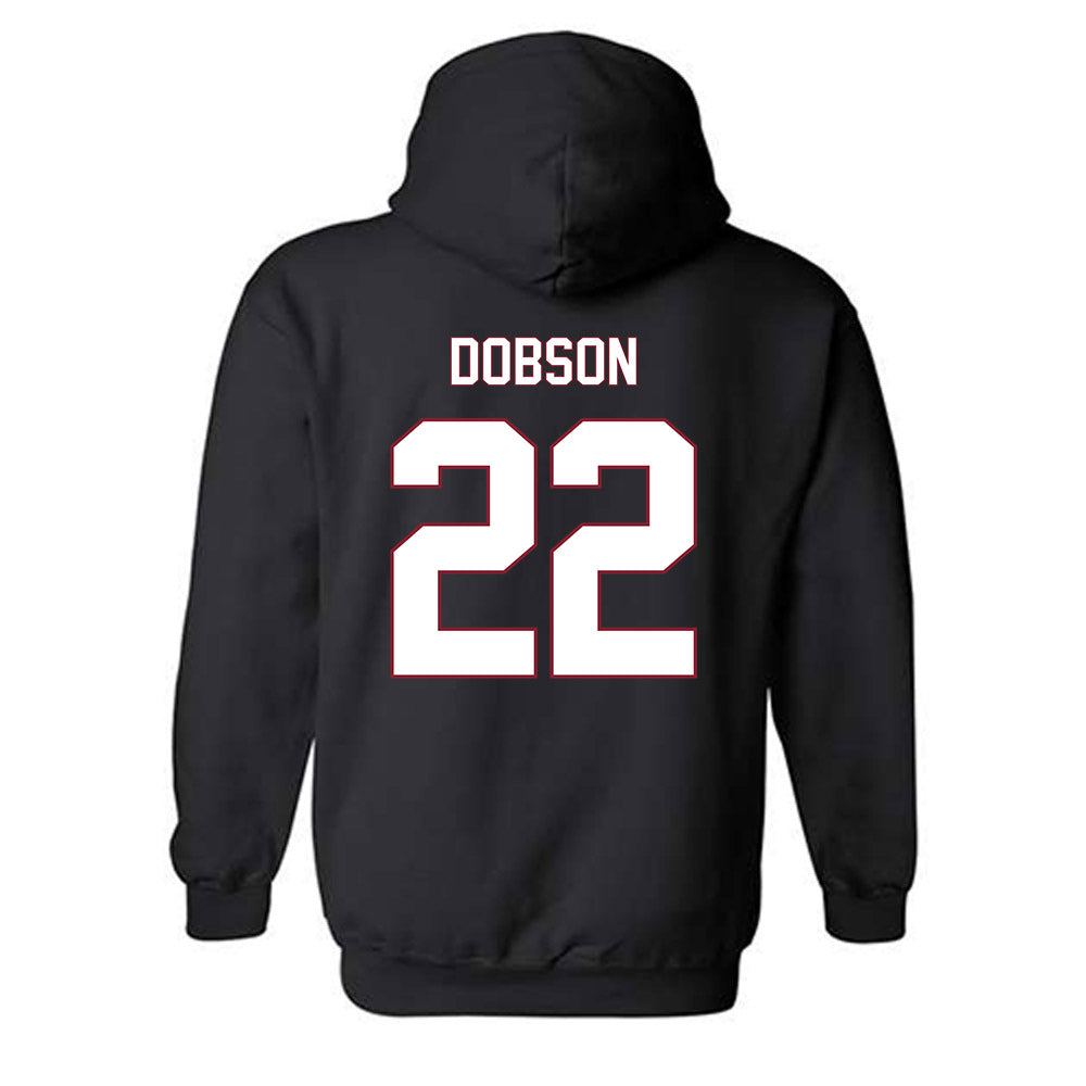 NCCU - NCAA Football : Zion Dobson - Replica Shersey Hooded Sweatshirt-1