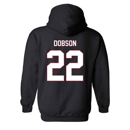 NCCU - NCAA Football : Zion Dobson - Replica Shersey Hooded Sweatshirt-1