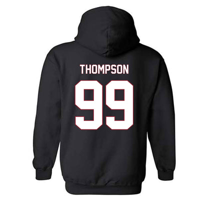 NCCU - NCAA Football : Khareem Thompson - Replica Shersey Hooded Sweatshirt-1