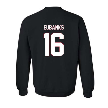 NCCU - NCAA Softball : Ashanti Eubanks - Replica Shersey Crewneck Sweatshirt-1