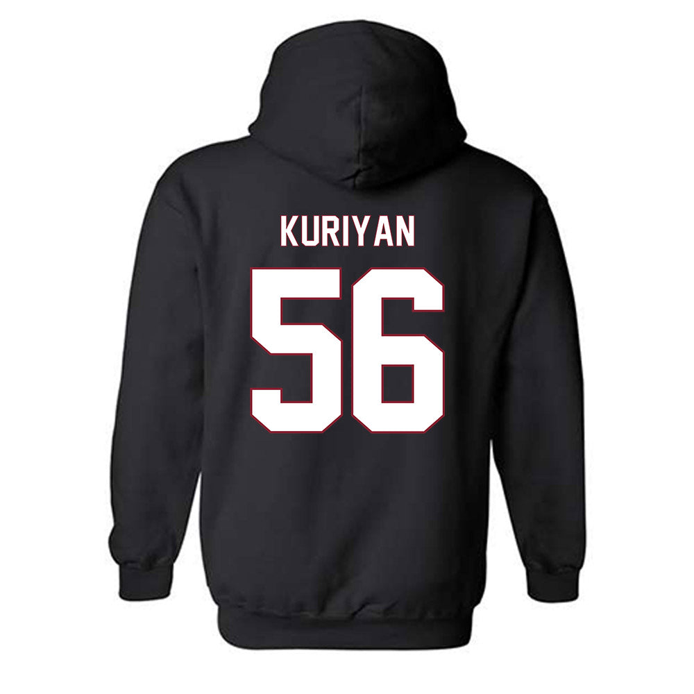 NCCU - NCAA Football : Jonathan Kuriyan - Replica Shersey Hooded Sweatshirt-1
