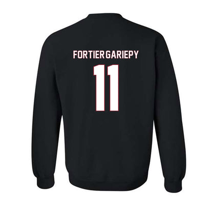 NCCU - NCAA Men's Tennis : Leo Fortier-Gariepy - Replica Shersey Crewneck Sweatshirt-1