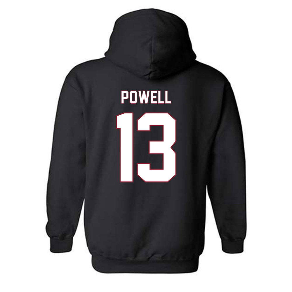 NCCU - NCAA Football : Quest Powell - Replica Shersey Hooded Sweatshirt-1