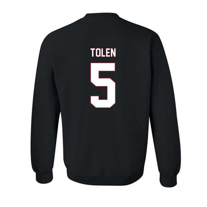 NCCU - NCAA Football : Demarius Tolen - Replica Shersey Crewneck Sweatshirt-1