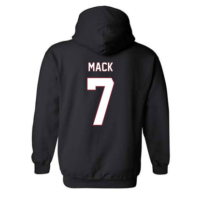 NCCU - NCAA Softball : Simone Mack - Replica Shersey Hooded Sweatshirt-1