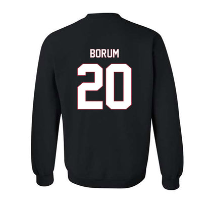 NCCU - NCAA Softball : Kia Borum - Replica Shersey Crewneck Sweatshirt-1