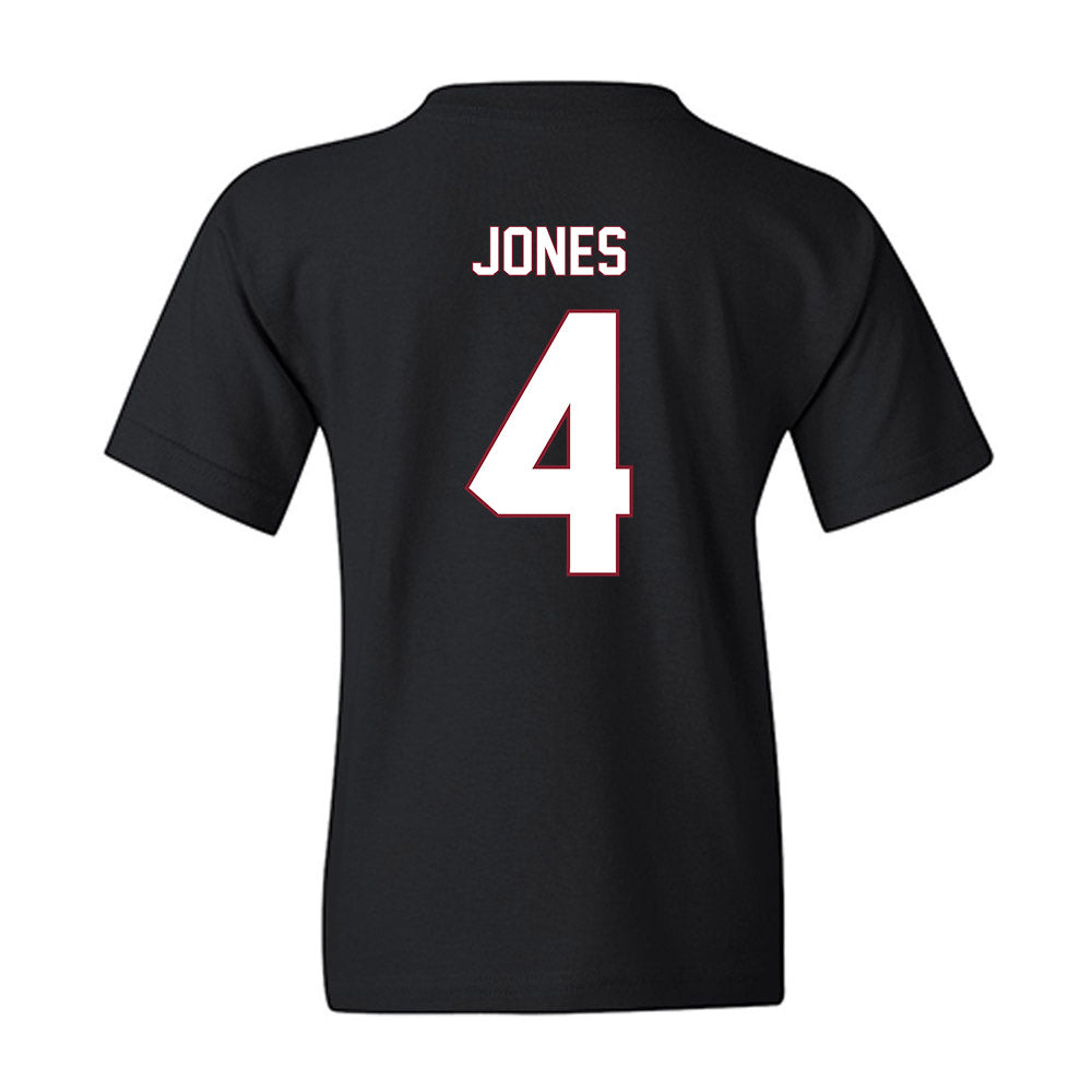 NCCU - NCAA Softball : Ivory Jones - Replica Shersey Youth T-Shirt-1