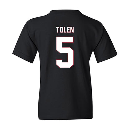 NCCU - NCAA Football : Demarius Tolen - Replica Shersey Youth T-Shirt-1