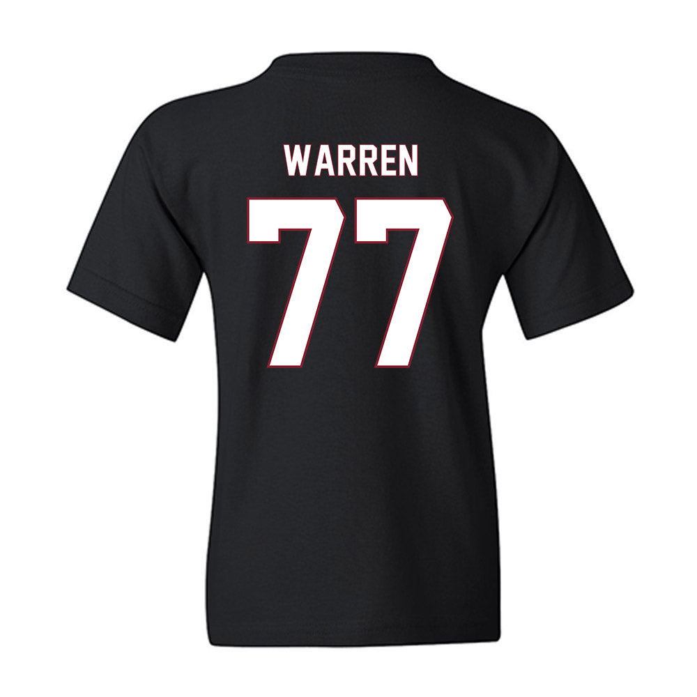 NCCU - NCAA Football : Seven Warren - Replica Shersey Youth T-Shirt-1