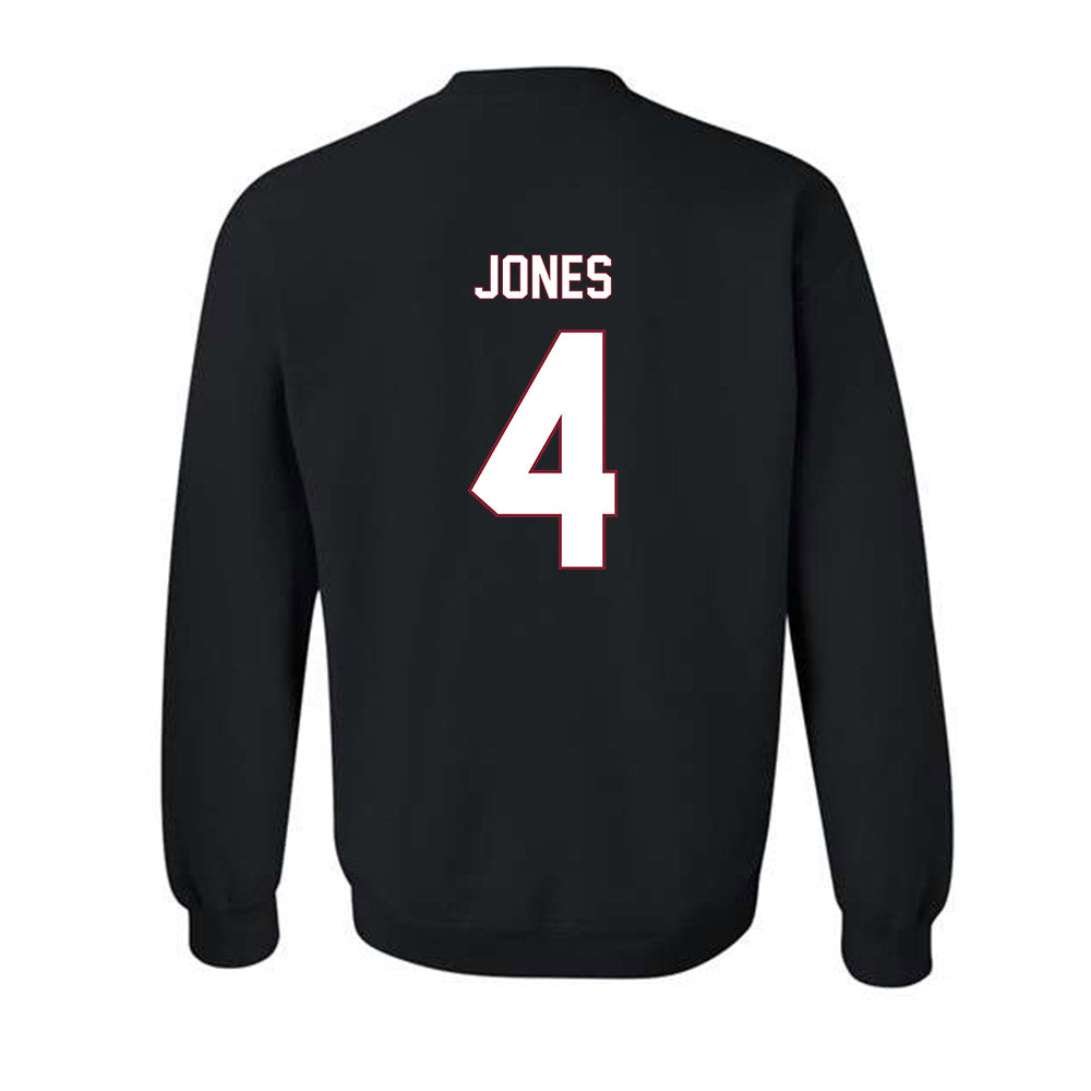 NCCU - NCAA Softball : Ivory Jones - Replica Shersey Crewneck Sweatshirt-1