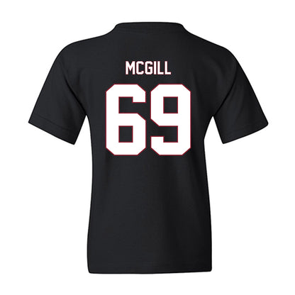 NCCU - NCAA Football : Jordan McGill - Replica Shersey Youth T-Shirt-1