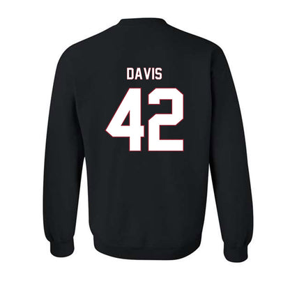 NCCU - NCAA Softball : Jaden Davis - Replica Shersey Crewneck Sweatshirt-1