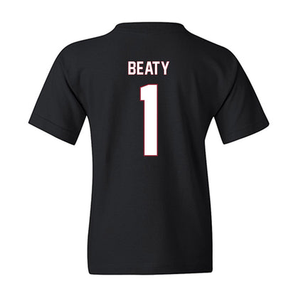 NCCU - NCAA Women's Volleyball : LeAnna Beaty - Replica Shersey Youth T-Shirt-1
