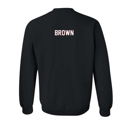 NCCU - NCAA Men's Golf : Jalen Brown - Replica Shersey Crewneck Sweatshirt-1