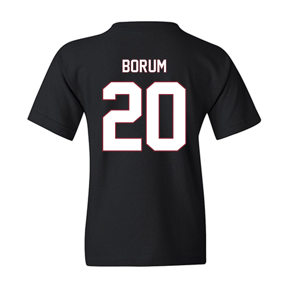 NCCU - NCAA Softball : Kia Borum - Replica Shersey Youth T-Shirt-1