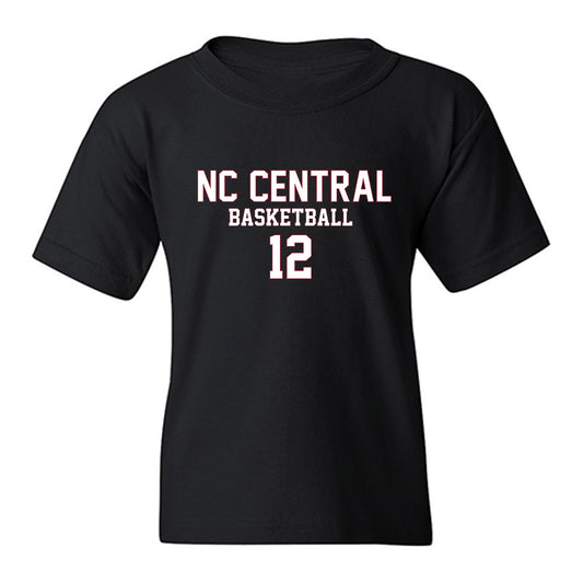 NCCU - NCAA Women's Basketball : Aaliyah Grant - Replica Shersey Youth T-Shirt-0