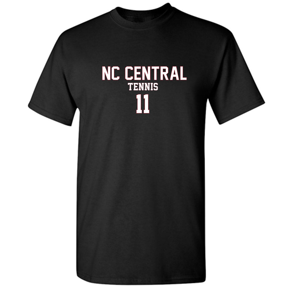 NCCU - NCAA Men's Tennis : Leo Fortier-Gariepy - Replica Shersey T-Shirt-0