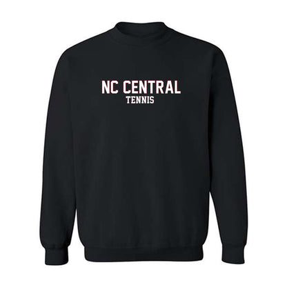 NCCU - NCAA Men's Tennis : Naresh Mithran Bharathy - Replica Shersey Crewneck Sweatshirt-0