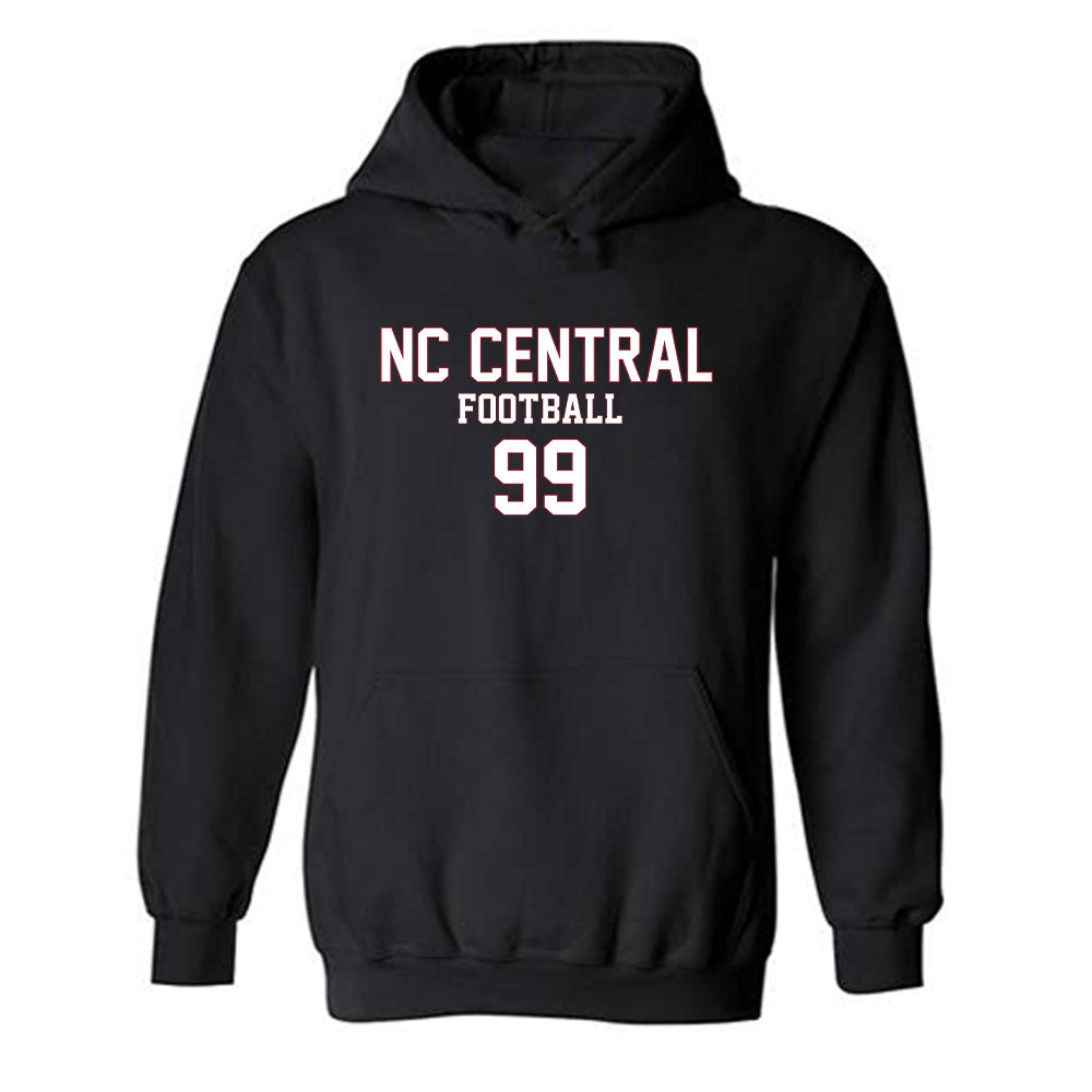 NCCU - NCAA Football : Khareem Thompson - Replica Shersey Hooded Sweatshirt-0