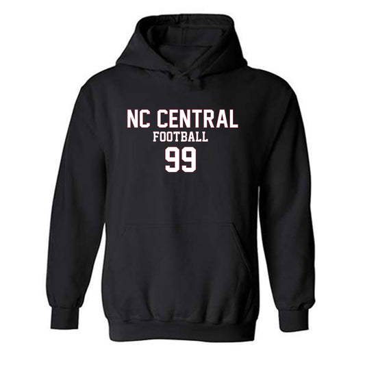 NCCU - NCAA Football : Khareem Thompson - Replica Shersey Hooded Sweatshirt-0
