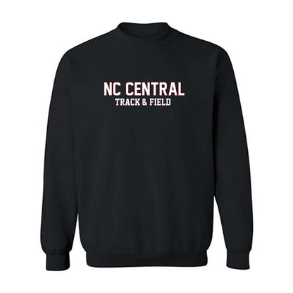 NCCU - NCAA Men's Track & Field : Savon Hatchell - Replica Shersey Crewneck Sweatshirt-0