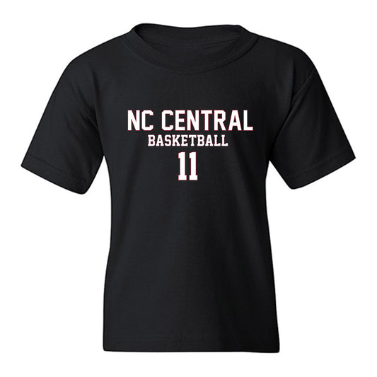 NCCU - NCAA Men's Basketball : Gage Lattimore - Replica Shersey Youth T-Shirt-0