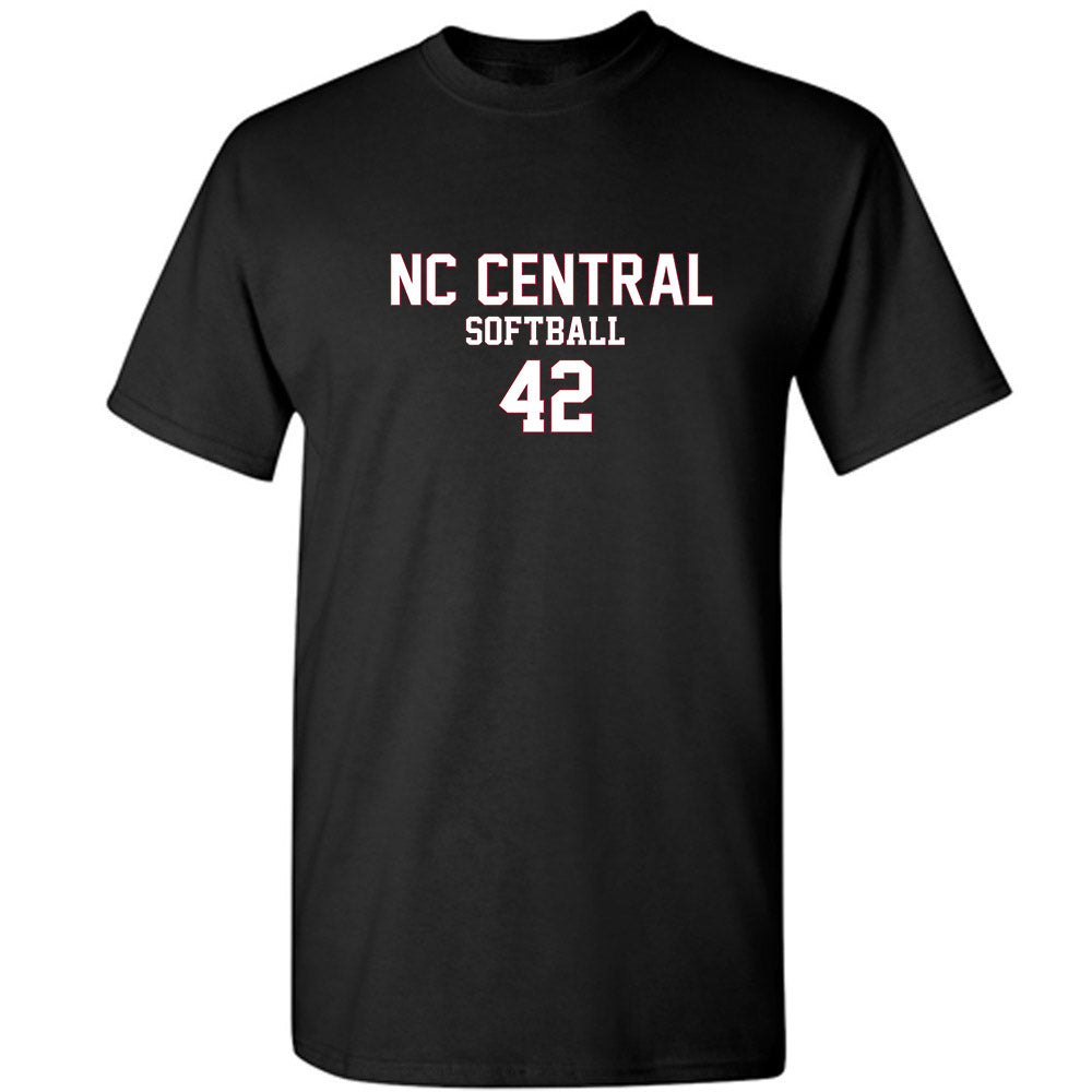 NCCU - NCAA Softball : Jaden Davis - Replica Shersey T-Shirt-0