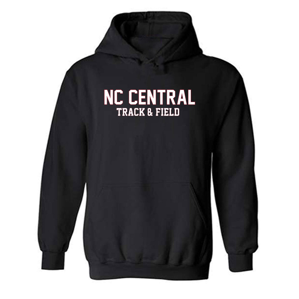 NCCU - NCAA Women's Track & Field : Melanne Sutton - Replica Shersey Hooded Sweatshirt-0