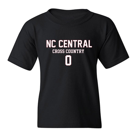 NCCU - NCAA Men's Cross Country : Isaiah Bowman - Replica Shersey Youth T-Shirt-0