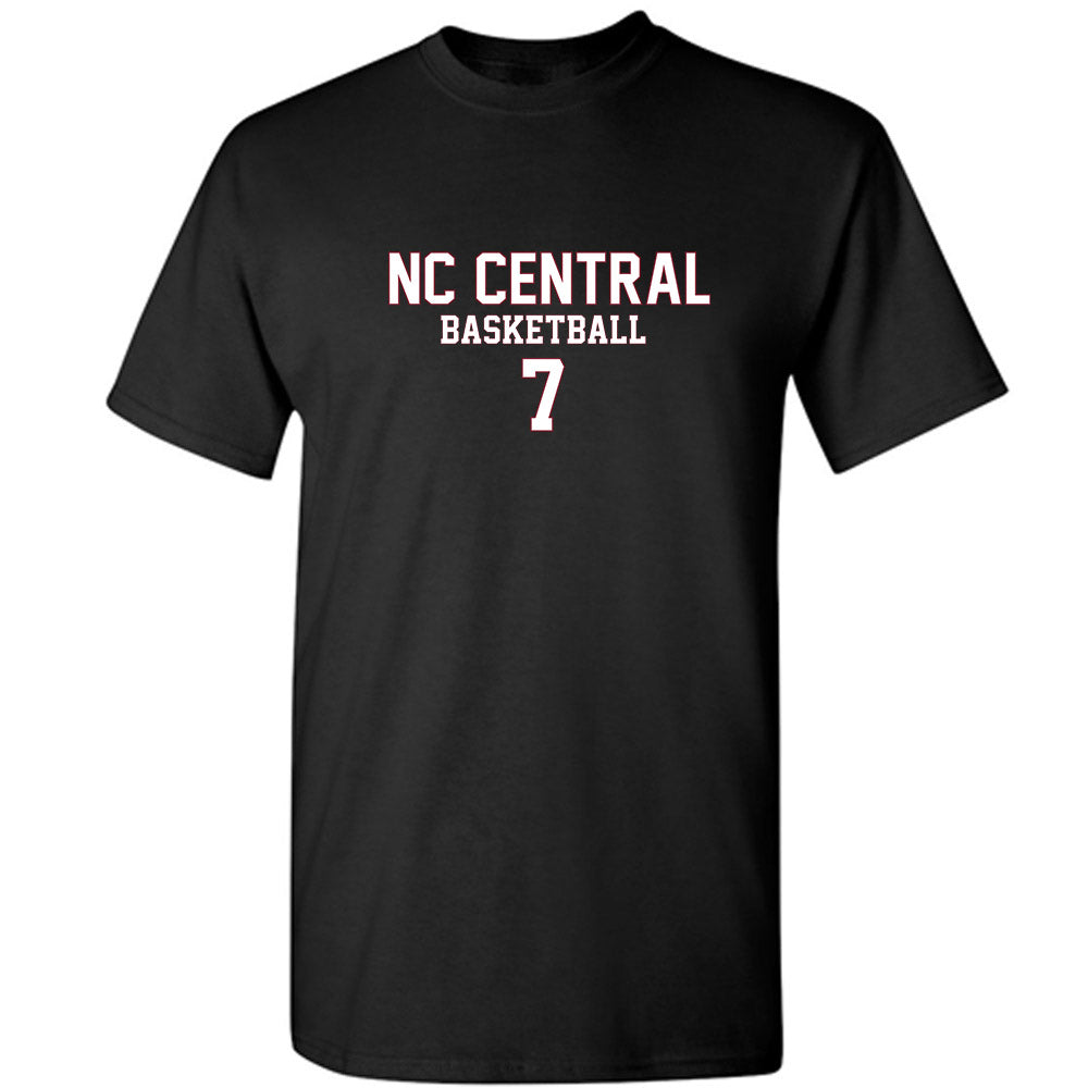 NCCU - NCAA Men's Basketball : Khouri Carvey - Replica Shersey T-Shirt-0