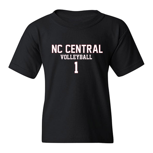NCCU - NCAA Women's Volleyball : LeAnna Beaty - Replica Shersey Youth T-Shirt-0