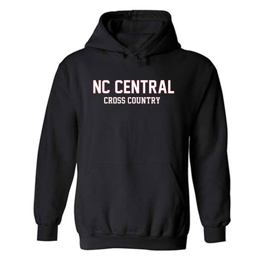 NCCU - NCAA Men's Cross Country : Sebastian Dozier - Replica Shersey Hooded Sweatshirt-0