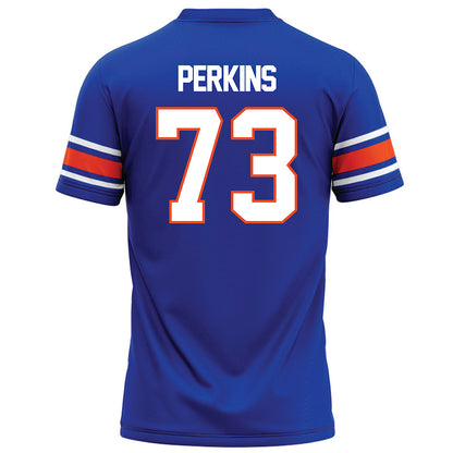 Boise State - NCAA Football : Parker Perkins - Blue Football Jersey