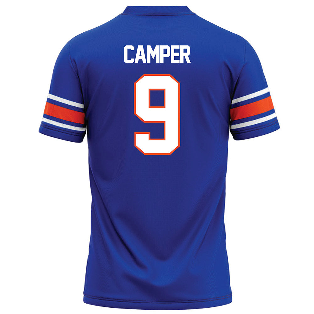 Boise State - NCAA Football : Cameron Camper - Blue Football Jersey