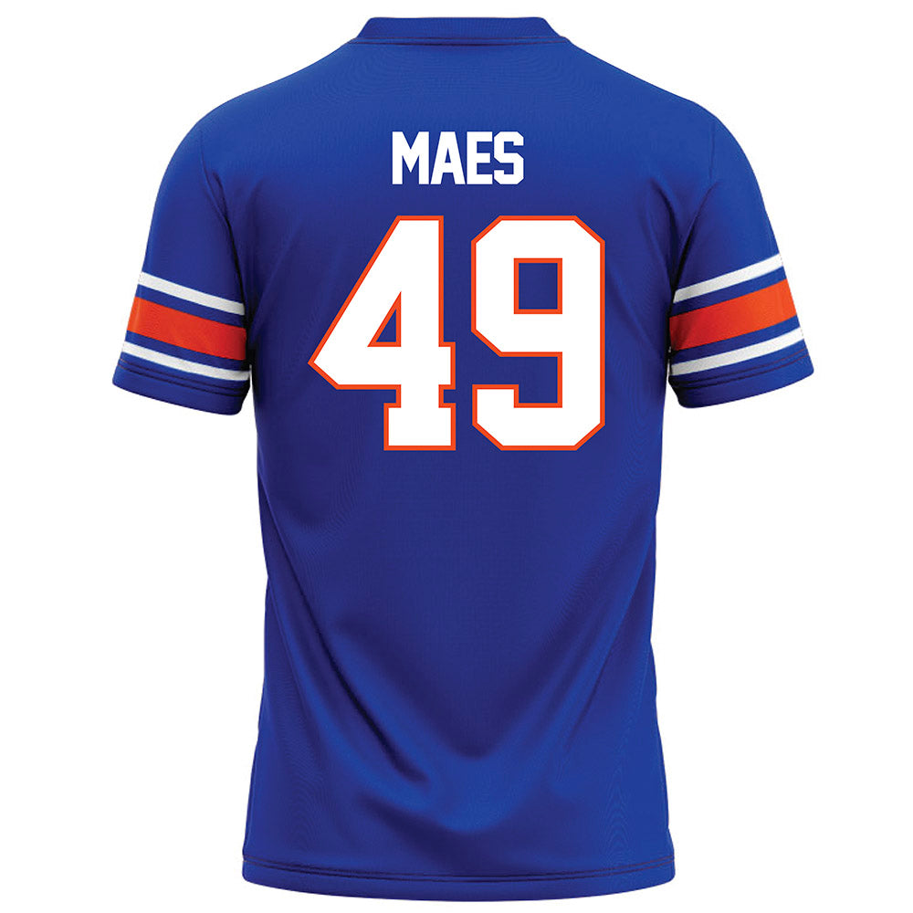 Boise State - NCAA Football : AJ Maes - Blue Football Jersey
