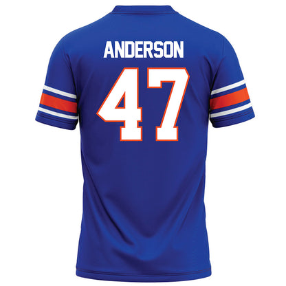 Boise State - NCAA Football : Kaden Anderson - Blue Football Jersey