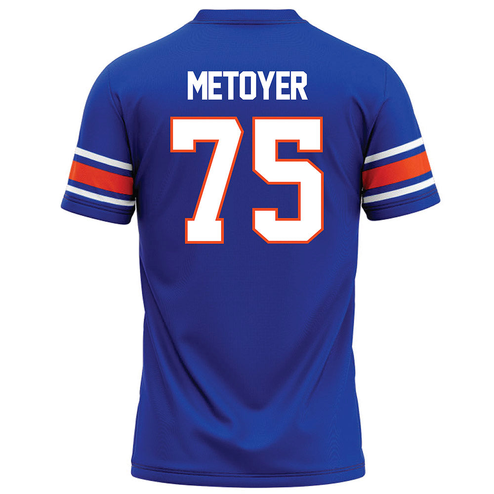 Boise State - NCAA Football : Daylon Metoyer - Blue Football Jersey