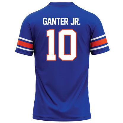 Boise State - NCAA Football : Derek Ganter Jr. - Blue Football Jersey-1