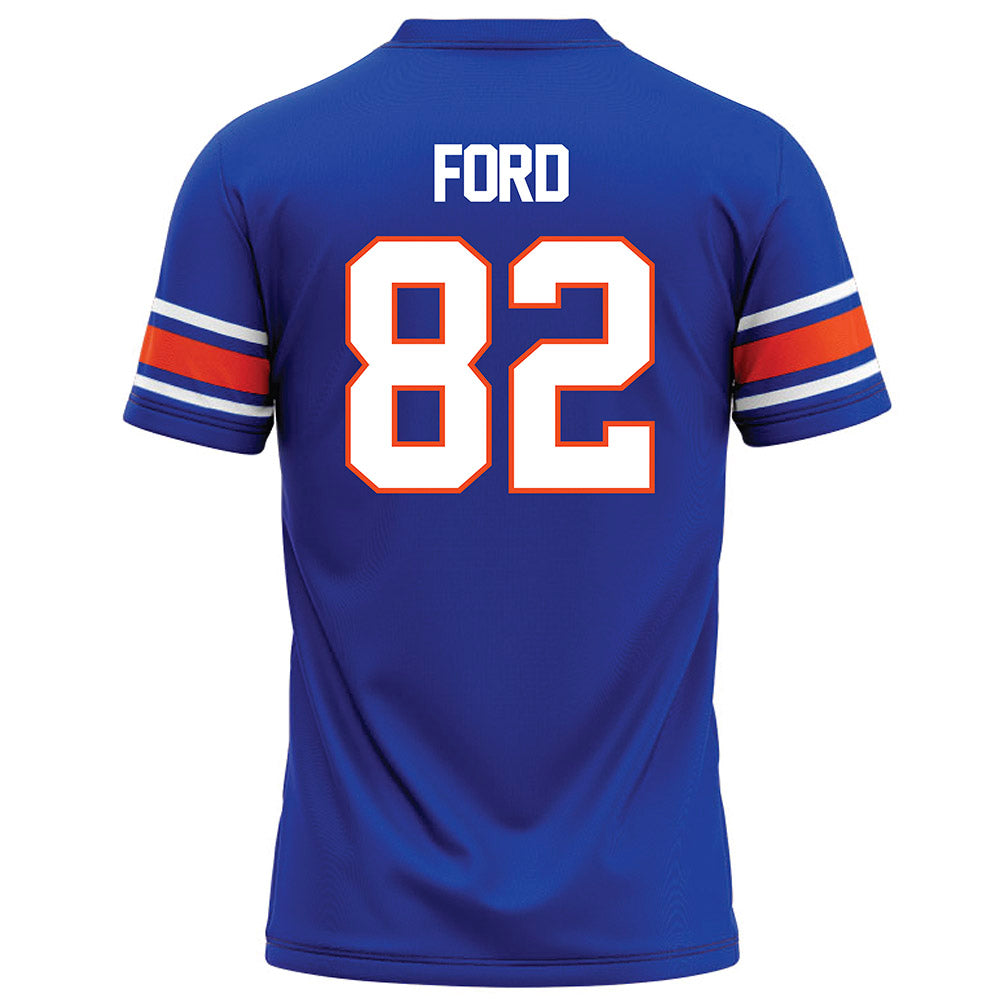 Boise State - NCAA Football : Ben Ford - Blue Football Jersey