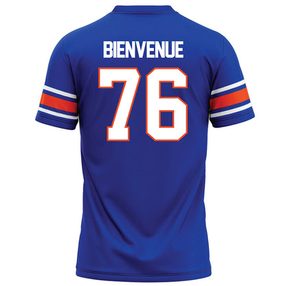 Boise State - NCAA Football : Greg Bienvenue - Blue Football Jersey