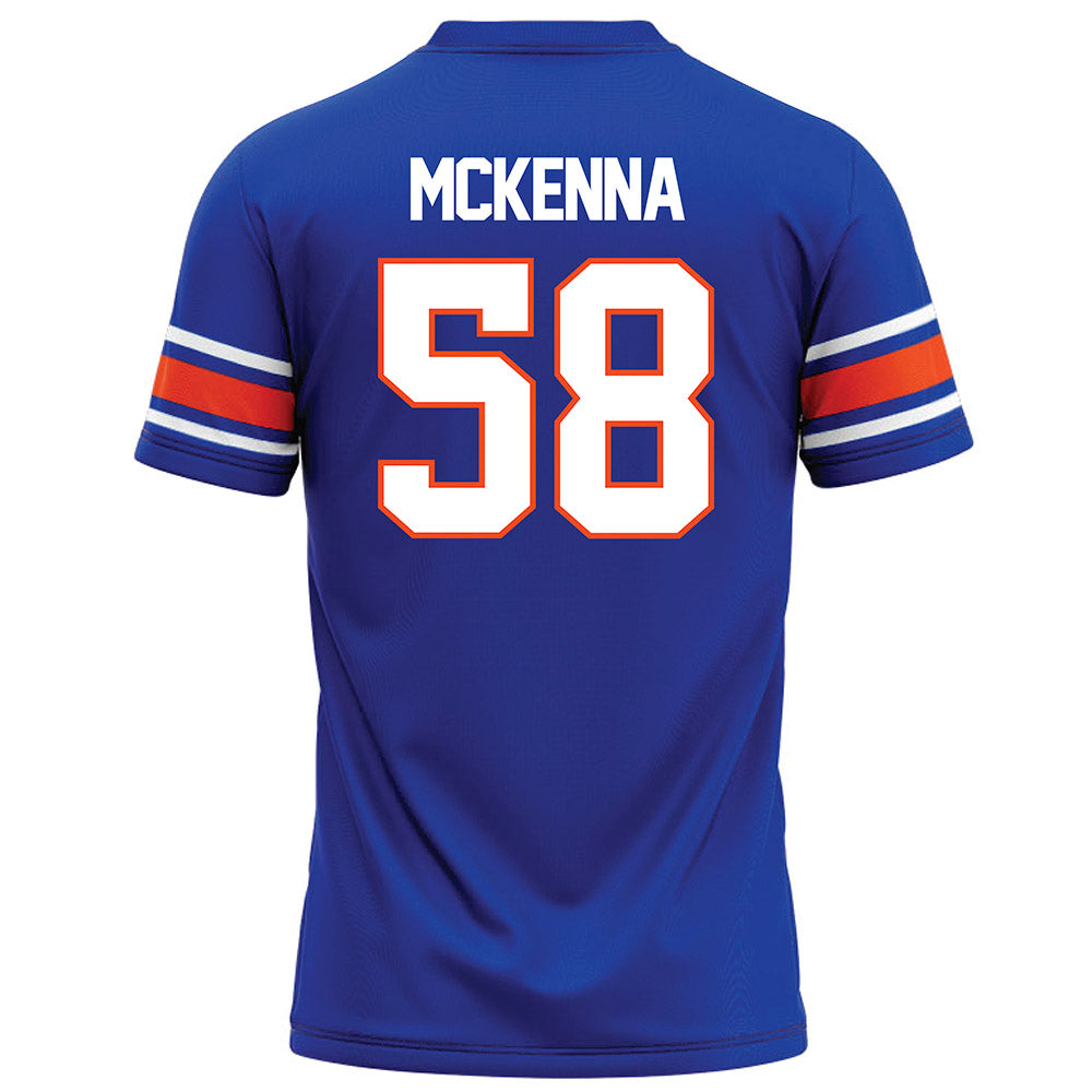 Boise State - NCAA Football : Trevor Mckenna - Blue Football Jersey