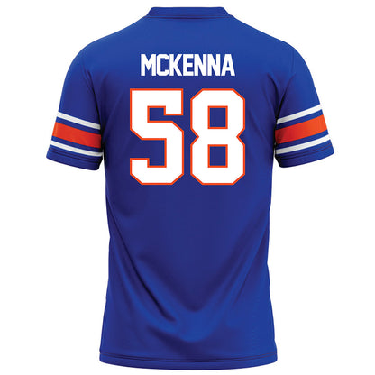 Boise State - NCAA Football : Trevor Mckenna - Blue Football Jersey