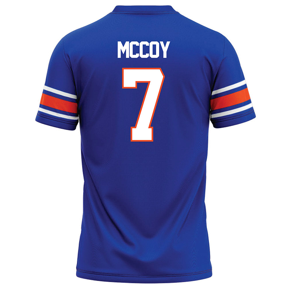 Boise State - NCAA Football : A'Marion MCcoy - Blue Football Jersey