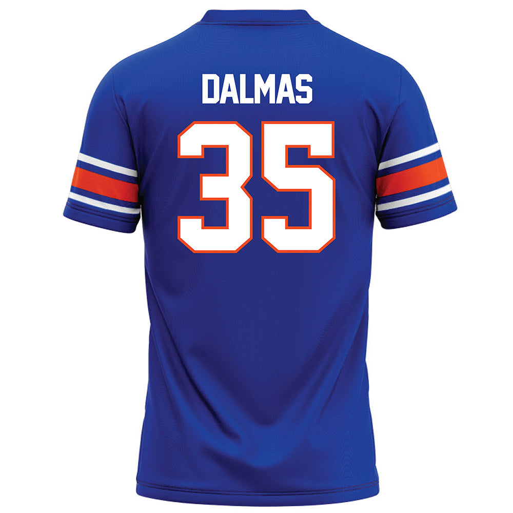 Boise State - NCAA Football : Jonah Dalmas - Blue Football Jersey