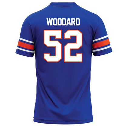 Boise State - NCAA Football : Tavion Woodard - Blue Football Jersey