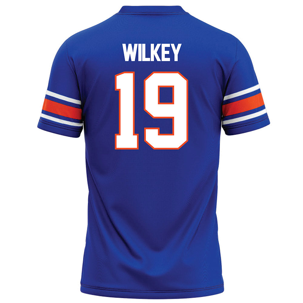Boise State - NCAA Football : Troy Wilkey - Blue Football Jersey
