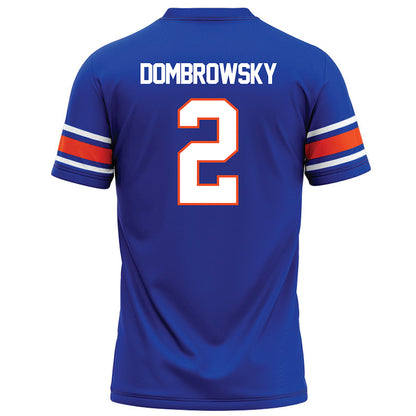 Boise State - NCAA Football : Gavin Dombrowsky - Blue Football Jersey-1