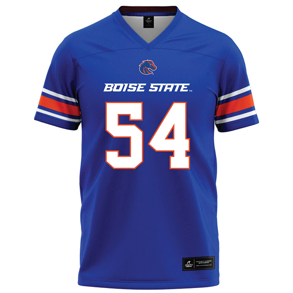 Boise State - NCAA Football : Hunter Higham - Blue Football Jersey-0
