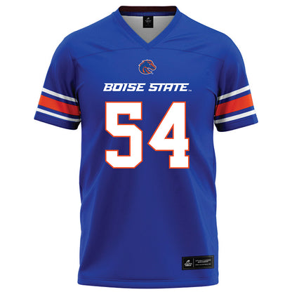 Boise State - NCAA Football : Hunter Higham - Blue Football Jersey-0